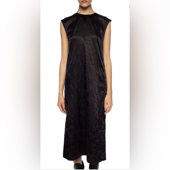 Acne Studios Dresses & Skirts - Acne Studios Black Textured Satin Dress